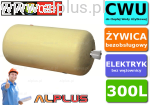 ERMET 300l elektryczny poziomy 6kW (2x3kW)  bezobsługowy  bojler - podgrzewacz do CWU - WYSYŁKA GRATIS