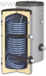 Zbiornik emaliowany 1500L z 2 wężownicami  3,0m2 + 2,5m2 (łącznie 5,5m2) wymiary 231cm x 105cm, rzeczywista pojemność 1083 litry,  OEM CERAMIC V2 1502 2W, wysyłka gratis 