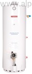 Termica podgrzewacz gazowy pojemnościowy 120L STOJĄCY ze stali nierdzewnej, zamiennik podgrzewaczy RICHMOND / AMERICANOS, 120 litrów, wymiary 140cm x 47cm, P120SP, wysyłka gratis