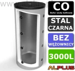 Bufor 3000 litrów (2850L) bez wężownicy OEM BLACK V5 3000, wymiary 265cm x 145cm/125cm, 3000L, wysyłka gratis